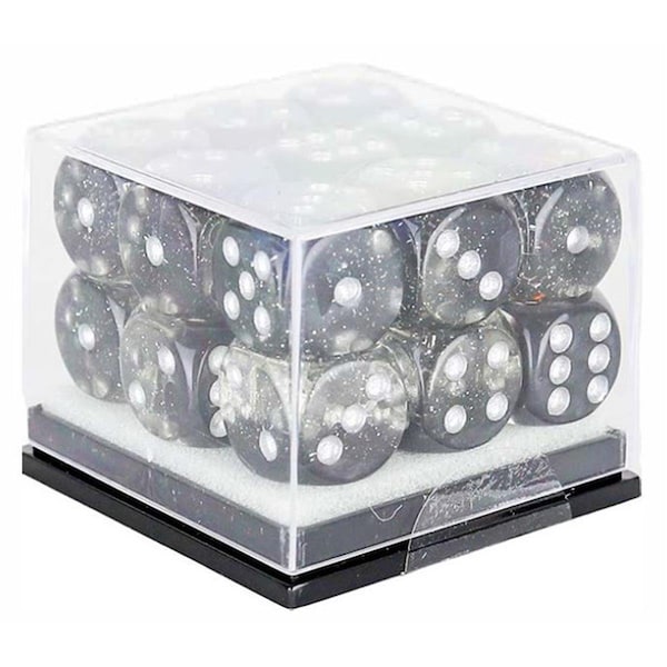 Sirius Dice 12 mm D6 Cube Set - Spades - 18 Count SDZ000813 - main